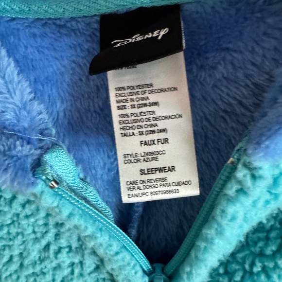Disney Azure Blue Sleepwear - Picture 2 of 5